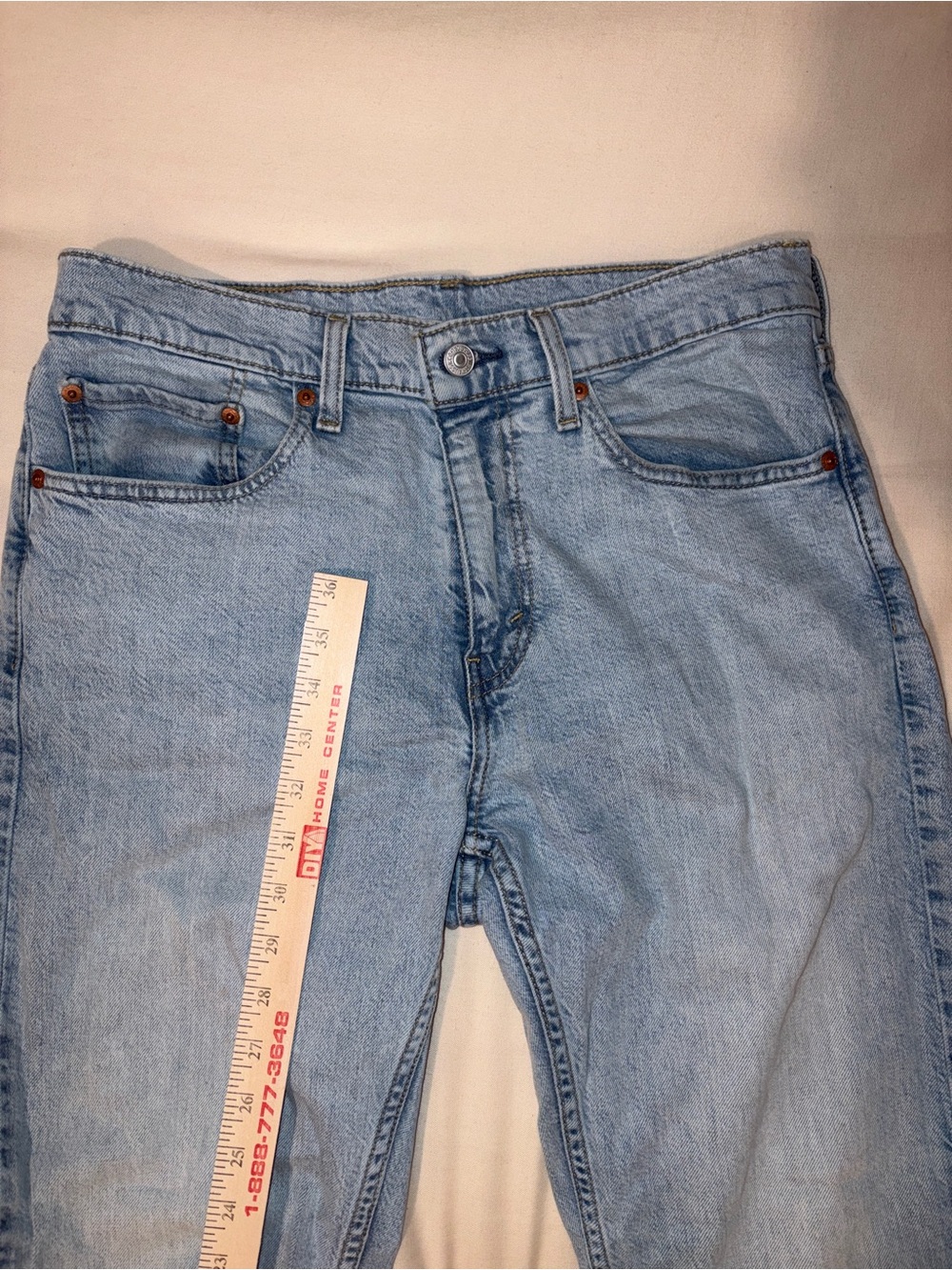 Levi's 505 32x34 Light Blue Jeans for Men